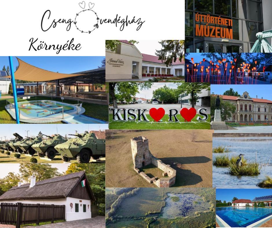 Csengo Vendeghaz Hotell Kiskoros Exteriör bild